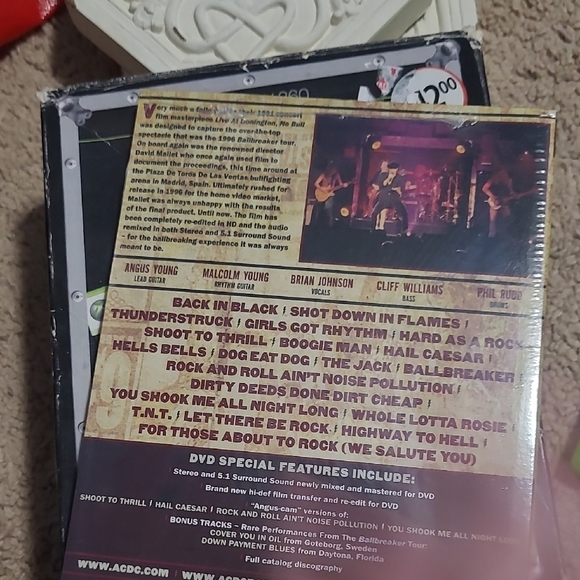 360 Rock Band AC/DC Live Track Pack - Green Case - Picture 4 of 6